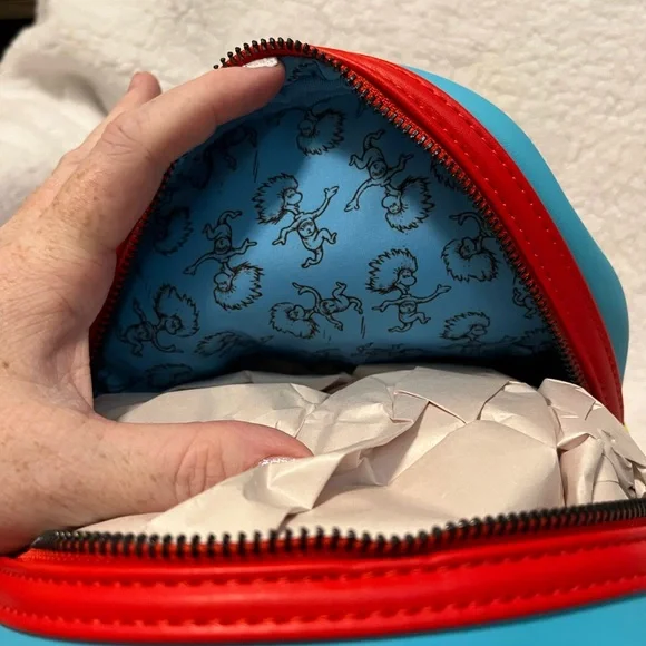 Loungefly Dr. Seuss Colorful Character Mini Backpack - Picture 6 of 6